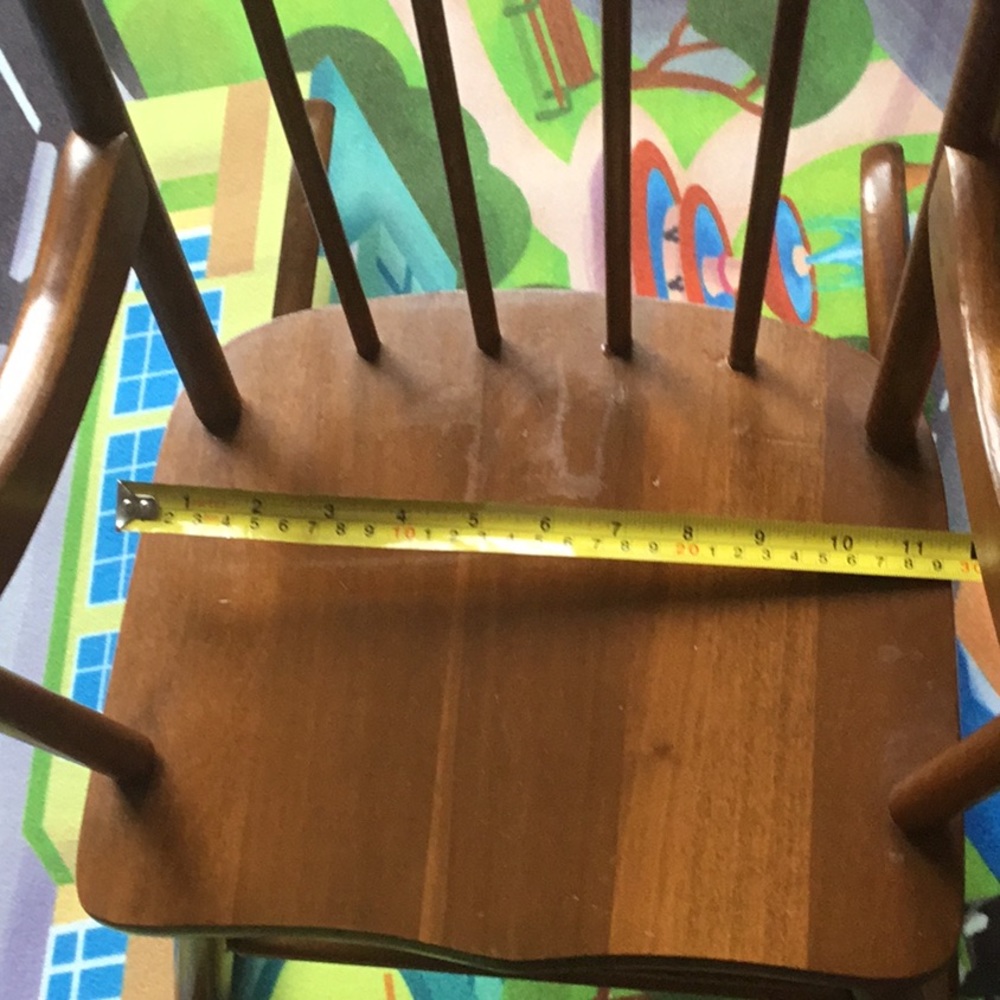 Vintage Wood Racking chair - Picture 8 of 10